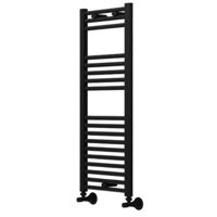 Uscător de prosoape Radiva Haiti 400x1000 mm Flat (negru mat)