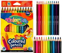 Creione colorate 12 buc. Jumbo Colorino