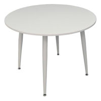 Стол Evelin di Costacurta DT-402-5WH, D=100см, Каркас/Опоры: Металл Белый