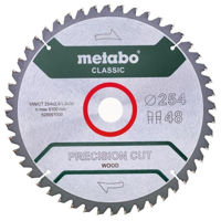 Disc de tăiere Metabo 628061000 Panza ferastrau circular Precision CUT pt lemn HW/CT 254x30, 48W