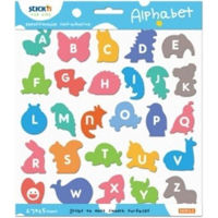 Игрушка miscellaneous 7752 Abtibilduri alfabetul STICK`N 230*200мм 29012