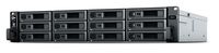 SYNOLOGY "RS2421RP+", 12-bay, 4-core AMD Ryzen 2.2Ghz, 4Gb*1+1Slot, 4x1GbE, PCIe, 2x350W PSU