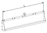 cumpără Tija pentru ladă din plastic cu dimensiunile de 2x1000 (metal, acoperită cu zinc) în Chișinău