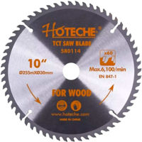 Аксессуар для пилы Hoteche 580114 Диск отрезной по дереву 255*30mm*60T