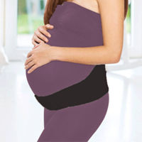 Centura abdominala pentru sustinere prenatala BabyJem Black