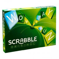 Mattel Joc de masă Scrabble original, rom