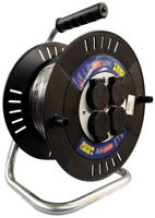 Удлинитель электрический Horoz 72421 cu tambur, 20m, 4 prize, 3x2.5mm2, 16A (310.120.101)