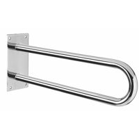 Аксессуар для ванной Bisk 05499 Bara de aparare fixa p/u persoane cu dizabilitati PRO 600mm, inox, crom