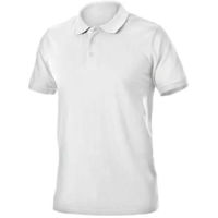 Спецодежда Hoegert Футболка-поло TOBIAS белая, размер L (52) HT5K418-L