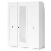 Dulap Fabrik Home Mezzo 1500( 1 зеркало) белый ясень