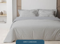 Textile de casă Relaxe Home Lenjerie de pat Soft Dreams (EURO) (200x220) (Grey Cascade)