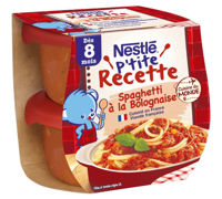 Spaghetti Bologneze Nestle (8+ luni) 2 x 200 g