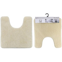 Аксессуар для туалета Tendance 55734 Covoras WC 45x50cm, microfibra, natural