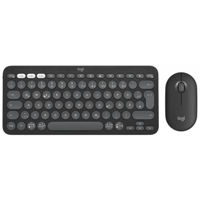Клавиатура + Мышь Logitech Pebble 2 Combo Graphite (RUS)