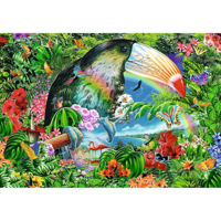 Головоломка Trefl R25H / 1 (040014) 1040 Spiral Puzzles Tropical Animals