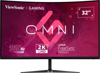 31.5" Monitor Gaming VIEWSONIC VX3218C-2K / 2K / Curved / 1ms / 165Hz / Black