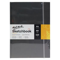 Набор для творчества Mont Marte MSB0090 Sketchbook cu elastic A4, 80 foi, dry media