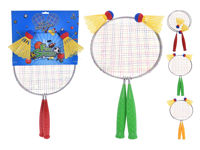 Set palete badminton MEGA L52cm + 2 fluturasi 13cm