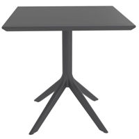 Mobilier pentru grădină Rainbow Masa Rita (fixed)+Silva P antracit