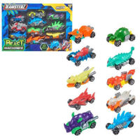 Машина HTI 1417435 Set de 10 mașini din metal Teamsterz B/M