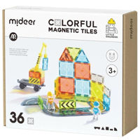 Конструктор Mideer MD4289 Set de construcție magnetic Micul arhitect, 36 elem.