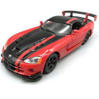 Машина Bburago 18-22114 Die-Cast 1:24 Dodge Viper SRT10 ACR, rosie