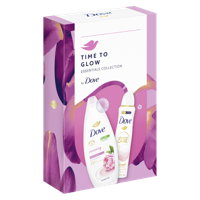 Cadou DOVE WOMEN TIME TO GLOW (Gel de Dus 250ml + Deo 150ml)  2024