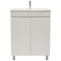 Dulap pentru lavoar Bayro Studio Duo под умыв. Argo 600 белый мат