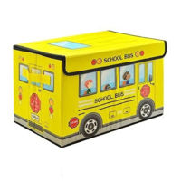 Coș de jucării „School Bus” Yellow