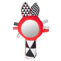 Погремушка Canpol 68/080 с зеркалом и пищалкой Sensory Toys