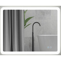 Зеркало для ванной Bayro Gama 700x800 LED touch c подогревом