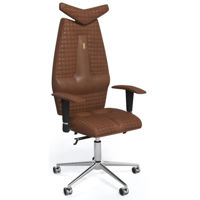 Офисное кресло Kulik System Jet Brown Piele