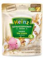 cumpără Heinz terci 3 cereale integrale cu lapte, 6 luni, 180 gr în Chișinău