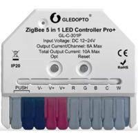 Выключатель электрический Gledopto GL-C-301P ZigBee Pro+ 5-in-1 Ultra mini LED controller