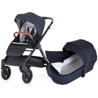 Сărucior pentru copii Petite&Mars 472842 2 in 1 Trails Anthracite Blue