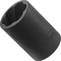 Набор головок, бит, насадок Vigor V2409, головка для извлечения повреждённых болтов/гаек 17мм, 1/2"