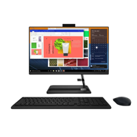 All-in-One Lenovo AIO IdeaCentre 3 27ITL6 Black (27" FHD IPS Core  i3-1115G4 3.0-4.1GHz, 8GB, 256GB, No OS)