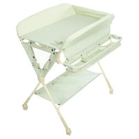 Accesoriu pentru înfășat Baby Design PBRK38-CCC-UNQ Masuta de infasat pliabila, Verde