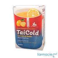 TaiCold cu aroma de lamaie pulb./sol. orala 500 mg/2 mg/30 mg  N10