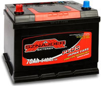 Автомобильный аккумулятор Sznajder 57024 70Ah Plus Japan Cars (+левый) 540A