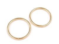 Metal O-Ring, Ø30 mm, gold