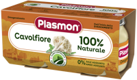 Пюре PLASMON цветная капуста (6 мес), 2x80 г