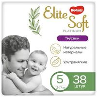 Трусики Huggies Elite Soft Platinum 5 (12-17 кг) 38 шт