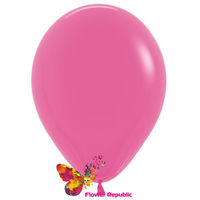 купить Латексный воздушный шар Фуксия-30 см в Кишинёве