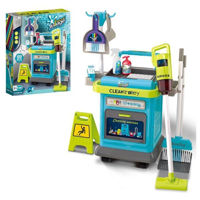Complex de joacă pentru copii Essa 008-206 Cărucior pentru curățenie pentru copii