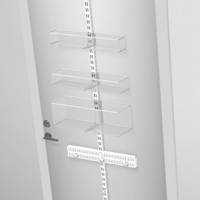 Sistem modular pentru ușă sau perete pentru depozitarea obiectelor