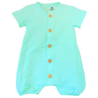 Детская одежда Minikin 231221474 Bon Voyage Песочник р-р74, мятный, мальчик