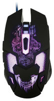 Gaming Mouse Qumo Annihilator, Optical, 1200-3200 dpi, 6 buttons, Soft Touch, 7 color backlight, USB