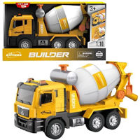 Машина Wenyi WY1111A 1:10 Camion-betonier cu fricțiune (lumini /sunete)