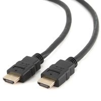 Cable HDMI to HDMI  3.0m  Cablexpert FLAT male-male, 19m-19m (V1.4), Black